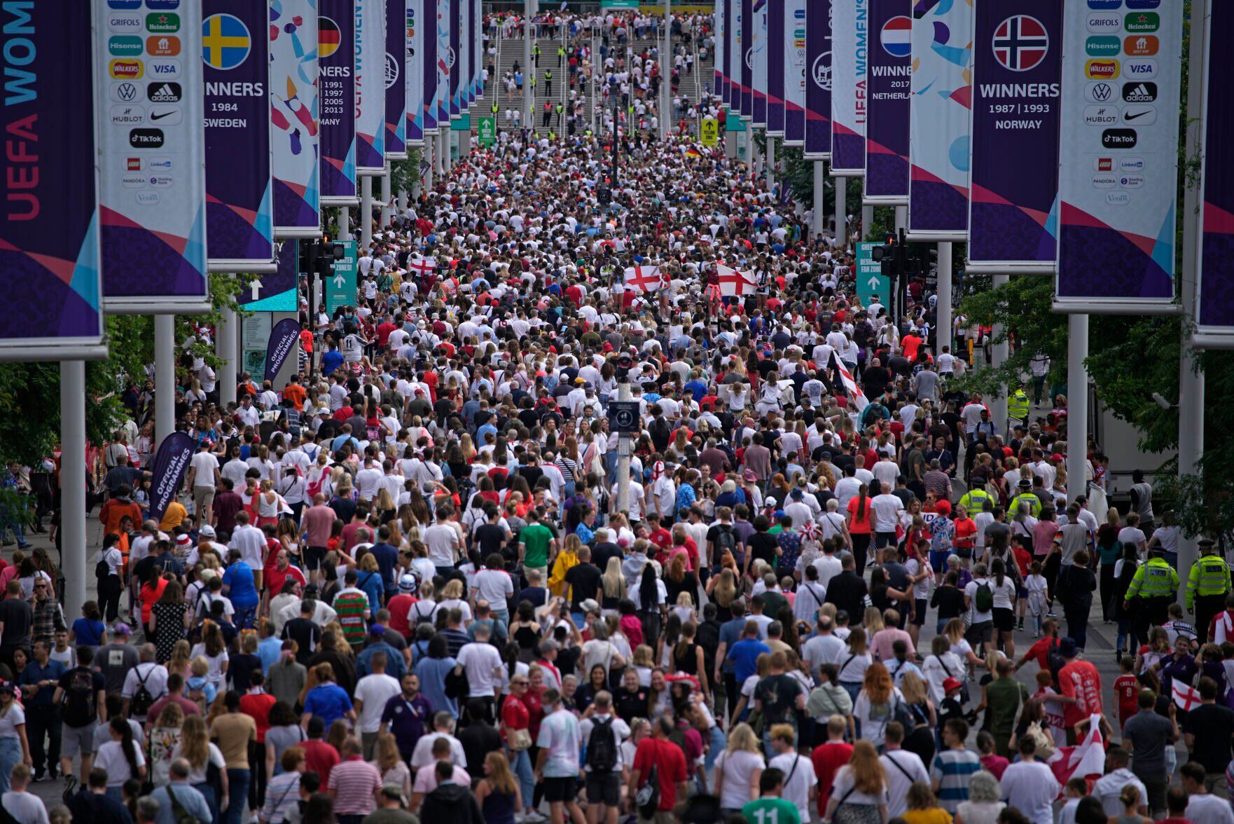 APTOPIX England Germany Euro 2022 Women Soccer